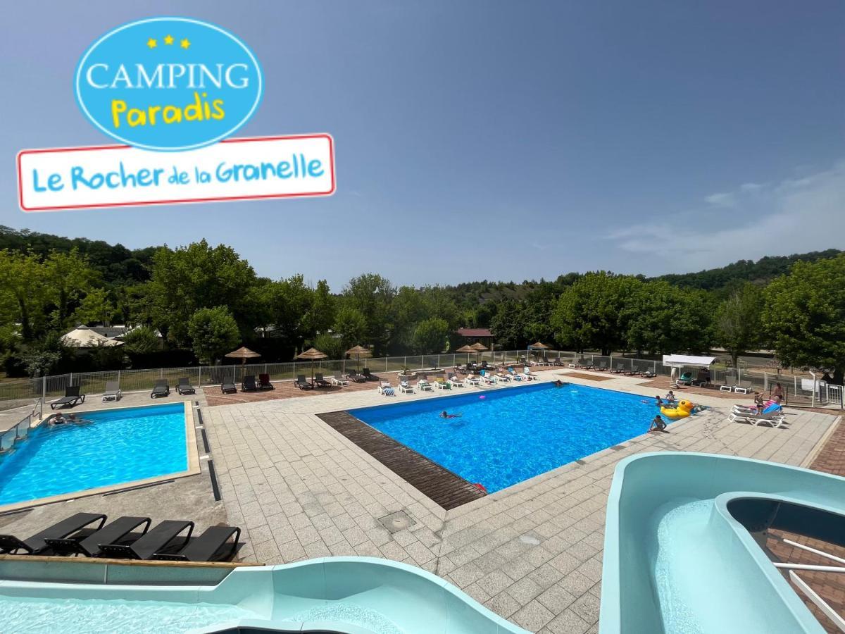 Camping Paradis Le Rocher De La Granelle Le Bugue Exterior photo